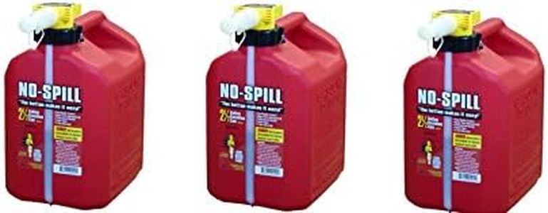 No-Spill 1405 2-1/2-Gallon Poly Gas Can (3;,PACK)