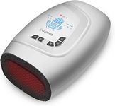 COMFIER Hand Massager with Heat - Cordless Electric Hand Massager with Compression for Arthritis and Carpal Tunnel,3 Modes/3 Levels Pressure Point, Electric Finger Wrist Massager,Gifts for Women Men