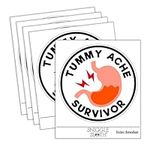Tummy Ache Survivor Merit Badge Wat