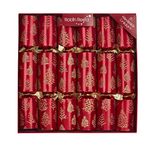 Robin Reed Set of 12 Tree Flakes Christmas Crackers