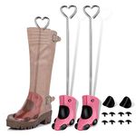 XYH Boot Stretcher, Boot Stretcher Women Men,Use for Snow Boot, High Boots,Short Snow Boot,Stretching Hiking, Work Boots. (Pink1)