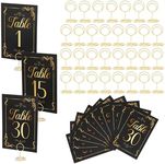 HEQU 31 Pack Table Number, 4x6 Inch