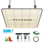 VIVOSUN VS1500 LED Grow Light with Samsung LM301 Diodes & Daisy Chain Driver Dimmable Lights Sunlike Full Spectrum for Indoor Plants Seedling Veg and Bloom Plant Grow Lamps for 3x3 Grow Tent