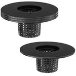 Tectsia Net Pots 6 Inch for 5 Gallon Bucket Net Pot Lids 3 Pack, 2 in 1 Wide Lip Hydroponic Bucket Lids, BPA-Free, DWC Basket Lids for 5 and 3.5 Gallon Bucket