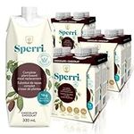 Sperri - Complete Plant-Based Meal Replacement & Protein Shake - Chocolate, 330 mL / 4.6 fl. oz. Bottle (Pack of 12) - Ready to Drink - Dairy Free, Gluten Free, Free of Common Allergens