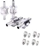 4 Pcs Fuel Non-Return One Way Alumi