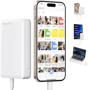 NEWQ Hard Drive for Phone & Computer: USB Flash Storage Device Photo Memory Stick for iPhone, iPad, MacBook Compatible with Apple iOS & Android Cellphone Backup Pictures, Videos, Etc