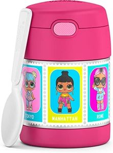 Thermos FUNTAINER 10 Ounce Stainless Steel Vacuum Insulated Kids Food Jar with Spoon, L.O.L Surprise