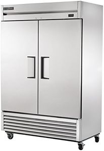 True T-49-HC Reach-in Solid Swing Door Refrigerator with Hydrocarbon Refrigerant, Holds 33 Degree F to 38 Degree F, 78.625" Height, 29.875" Width, 54.125" Length