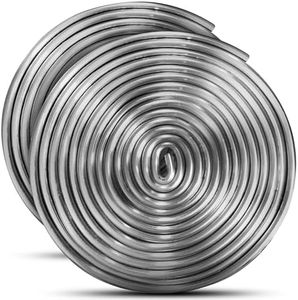 3/16'' Round H Lead Came for Stained Glass - 12 Ft H Channel Lead Hobby Came for All Your Stained Glass Supplies by Glassco