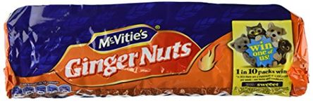 McVities Ginger Nuts 250 Gram - Pack of 6