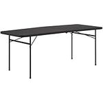 6-Foot Folding Table - Perfect for Events, Dining, Crafting