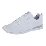 Dek Target Unisex Lace Bowls Trainers Bowling Shoes (White, Numeric_6)