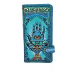 Nemesis Now Palmistry Embossed Purse 18.5cm, Polyurethane, Blue