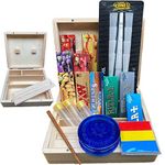 No 1 Smoking Gift set, Rolling Box, Raw, Rizla, Elements, Flavoured Papers