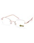 LUFF Rimless Reading Glasses for women men Blue light blocking lightweight metal classic computer readers Anti Eyestrain