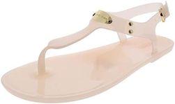 Michael Michael Kors Plate Jelly Sandals Soft Pink, Soft Pink, Size 8.0 US