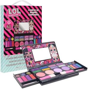 L.O.L Surprise! Makeup Set for Kids | Makeup Palette Includes Lip Gloss, Blush, Eye Shadow & More | Suitable for Ages 3 & above by Townley Girl