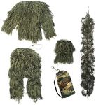 Kids Ghillie Suit Breathable Lightw