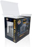 EcoTEK Protectors Compatible with Funko POP Town Vinyl Figures Strong Pop Protector, Crystal Clear Case, Heavy Duty Acid Free w/ Protective Film & (5 Pack)