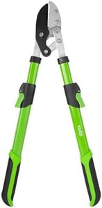 27-41" Telescopic Loppers for Tree Trimming, Heavy Duty Tree Cutter with Ergonomically Designed Handle, Extendable Branch Trimmer for Garden, Farm, Sharp Bypass Blades for Easy Cutting