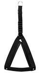 VIP Collection Dog Export Quality Nylon Easy to Control Buckle Everyday with Padded for Extra Comfort Adjustable Dog Chest Belt Harness Dog Harness(Medium, Black)