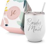 SassyCups Bridesmaid Tumbler | Bridesmaid Cups, Bridal Shower Wedding Gifts, Bridesmaid Gifts for Wedding Day, Bridesmaid Proposal Gifts, Bridesmaid Gift, Team Bride Cups, Wedding Party Gifts,12 oz