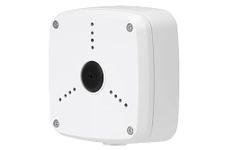 Lorex Square Outdoor Junction Box for 3-Screw Base Security Cameras, White - Tri-Axel Security Mounting Junction Box - Durable, Weatherproof Design, Easy Installation - Three Screw Base Cameras Only