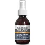 Colloidal Silver Spray 20 PPM 125ml ● for Humans & Dogs ● Highly Efficient Silver Water for Best Results : Topical use ● Carbon Neutral ● 100% Natural (125 ML)