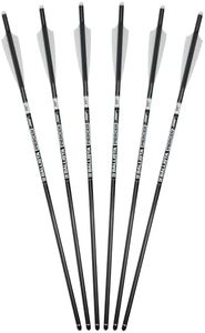 BALLISTA Piercer 22 in 3-Vane Crossbow Bolts, 380 Grain, 6 Pack