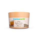 Mamaearth Chia Hydra-Calm Face Pack with Chia Seed & Ceramides for Healthy Skin Barrier - 200g | DIY-like Texture | Instant Hydration & Glow | Gel Cream Cooling Mask | Free From Harmful Chemicals | All Skin Types