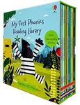 Usborne My First Phonics Reading Library 20 Books Collection Box Set (Phonics Readers) (WITH FREE AUDIO ONLINE)