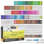 GC QUILL 120 Colors Dual Brush Pens