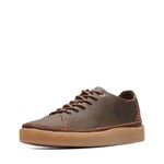 Clarks Collection Men's Oakpark Low Oxford, Beeswax Leather, 9 Medium US