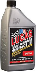 LUCAS 50 wt. Motorcycle Oil, 0.95 litre, Each