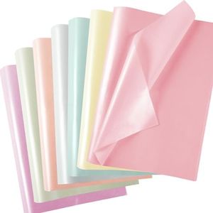 Tissue Paper Bulk, 105 Sheets Tissue Paper for Gift Bags Crafts, 7 Metallic Colors Tissue Paper for Wrapping Packaging Pastel Tissue Paper for Wedding Birthday Baby Shower Party Decor, 14 x 20 Inches