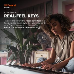 Roland FP-10 88-Key Digital Piano – Black