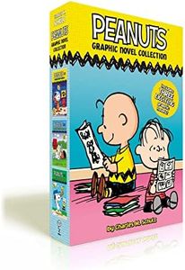 Peanuts Graphic Novel Collection (Boxed Set): Snoopy Soars to Space; Adventures with Linus and Friends!; Batter Up, Charlie Brown!