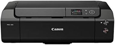Canon imagePROGRAF PRO-300 A3+ Colour Inkjet Printer (DIN A4, A3, A3+, 4800 x 2400 dpi, 7.5 cm LCD, Wi-Fi, LAN, USB, AirPrint, PRINT Application, 10 Separate Ink Tanks), Black
