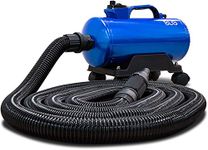 BLO AIR-GT - Powerful Variable Speed Car Dryer with Warm Filtered Air and Extra Long Hose (26ft/8M) Power: 64,000 CFM/FPM - 8HP - 3 Year Warranty*