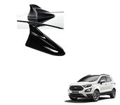 Auto Addict Car Black Shark Fin Antenna Roof Car Antenna Radio Replacement Antenna for Ford Ecosport