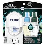 Febreze Unstopables Odor-Eliminating PLUG Air Freshener Single Refill Fresh Starter Kit & (1) 26 mL Oil Refill