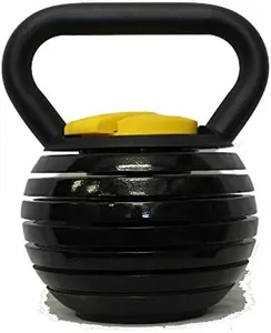 Kettlebell Kings | Adjustable Kettlebell Weights & Kettlebell Set | Kettlebells For Women & Men, 10-40 LB Made For Home Use, Swings, Squats, Press | Strength Training Kettlebells