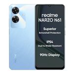 realme NARZO N61 (Voyage Blue,4GB RAM+64GB Storage) 90Hz Eye Comfort Display | IP54 Dust & Water Resistance | 48-Month Fluency | Charger in The Box