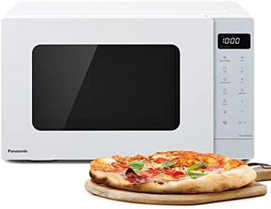 Panasonic NN-K35NWMEPG, Four à Micro-Ondes Gril , 24 Litres, Puissance de 900W, 8 Programmes Automatiques, Cuisson combinée, Blanc