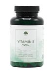 Vitamin E Capsules | 400iu (268mg) Vitamin E per Capsule | 120 Vegan Capsules | G&G Vitamins