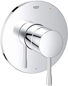 Essence Pressure Balance Valve Trim with Cartridge, Starlight Chrome