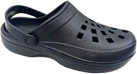 sole london MENS GENTS SLIP ON GARDEN CLOG MULES COMFY BEACH POOL BACK STRAP SANDALS