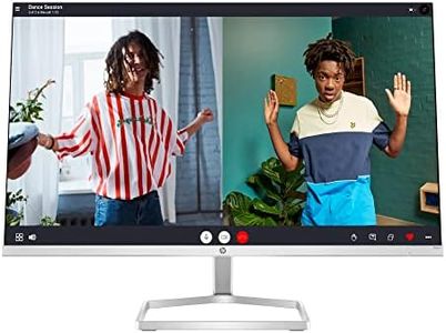 HP 24-inch FHD Monitor with AMD FreeSync Technology (2021 Model, M24fw) , Silver
