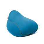 Yogibo Lounger Bean Bag for Adults, Teens, Personal Sized, Single Beanbag Lounge Chair with Raised Back or Gaming, Reading, and Relaxing, Removable, Washable Cover, Turquoise